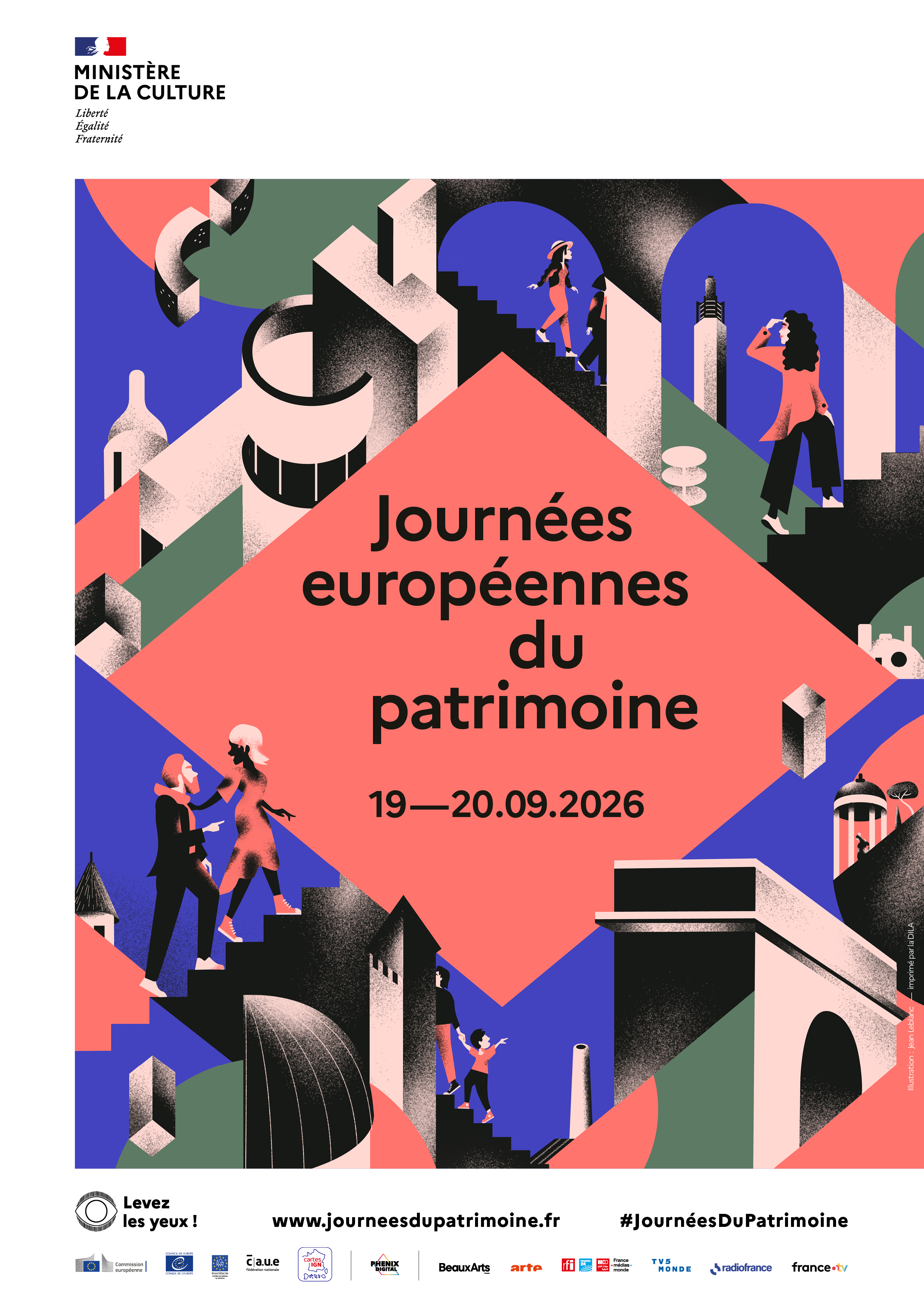 affiche journées du patrimoine